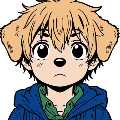 manga character that looks like a dog