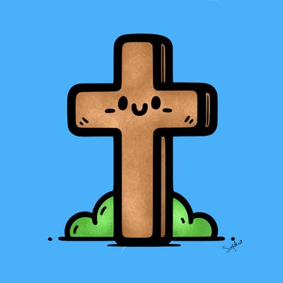 simple christian cross