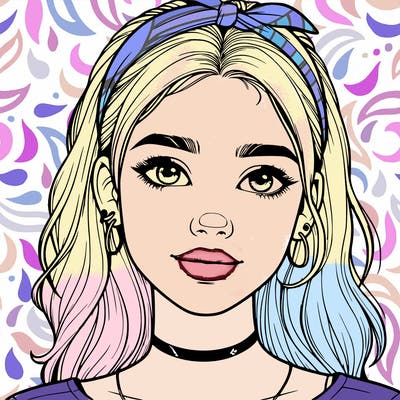 realistic teenage girl