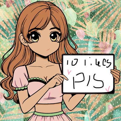 realistic pretty girl holding blank sign