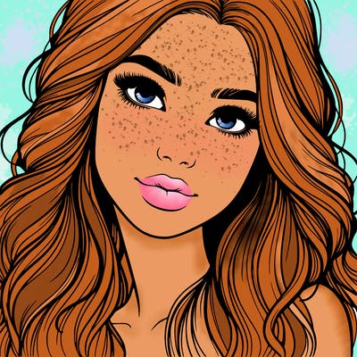 beautiful realistic girl