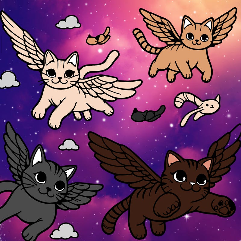 flying cats relistick