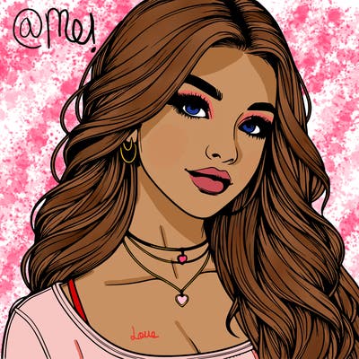 detailed realistic girl