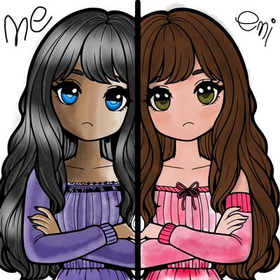 realistic girls split