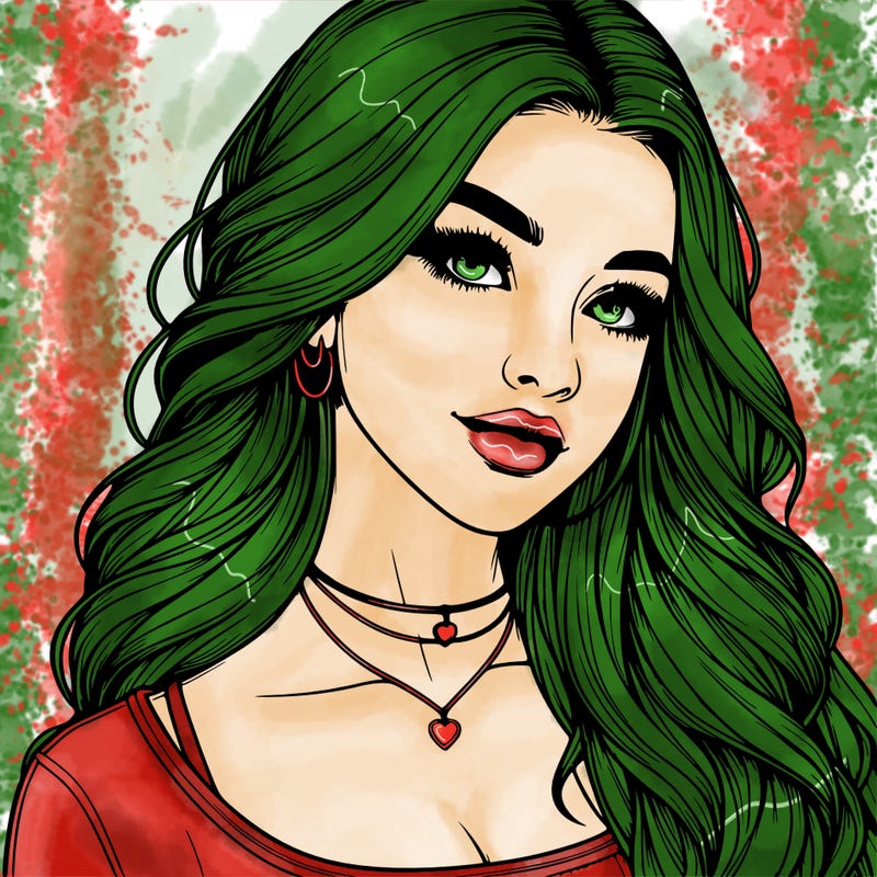 detailed realistic girl