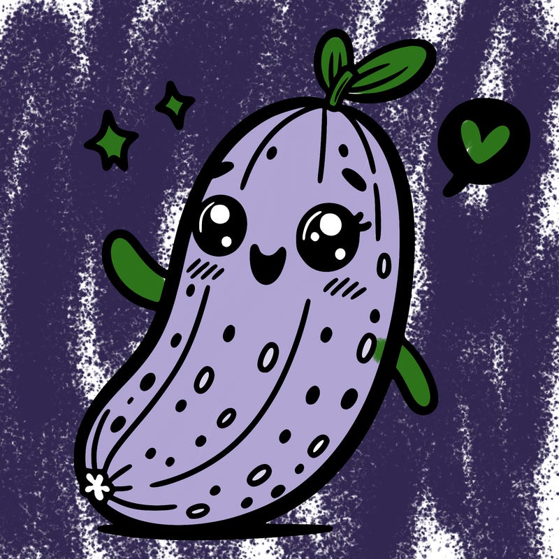 cute, cucumber