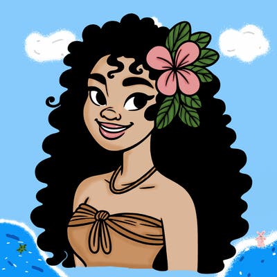hawaiian black woman
