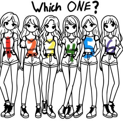 a group of girls wearing crop tops and shorts