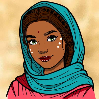 realistic adult girl