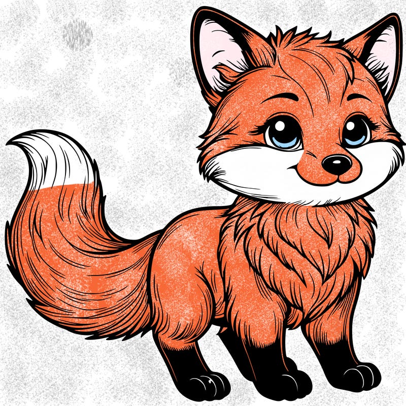 realistic fox