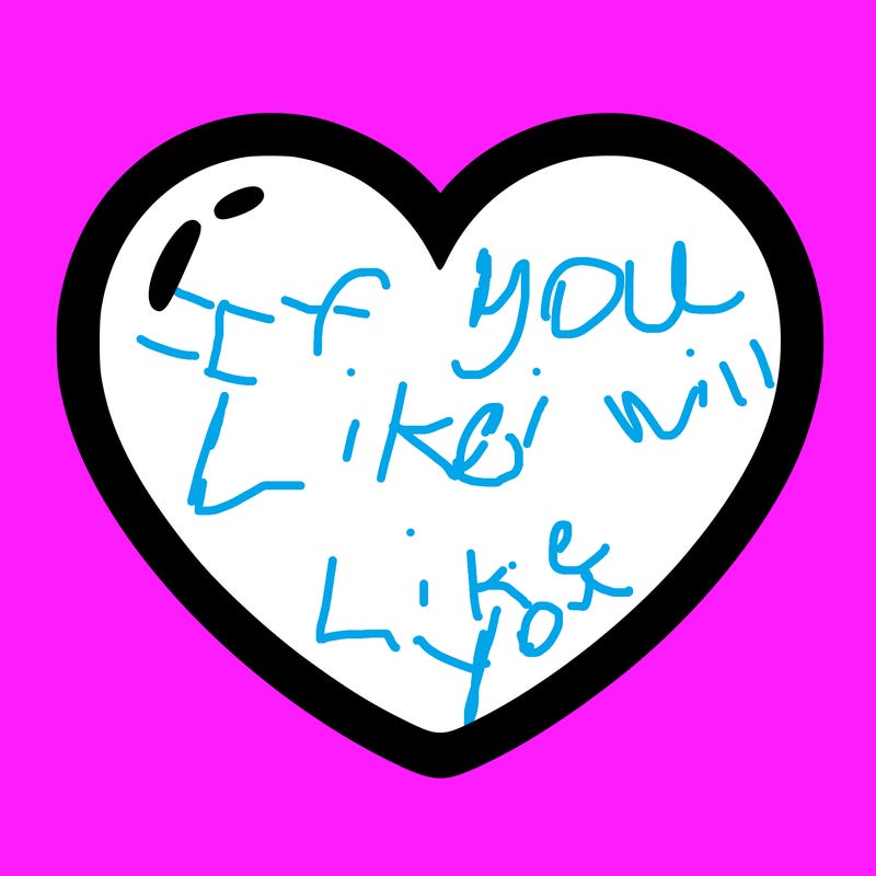a blank heart