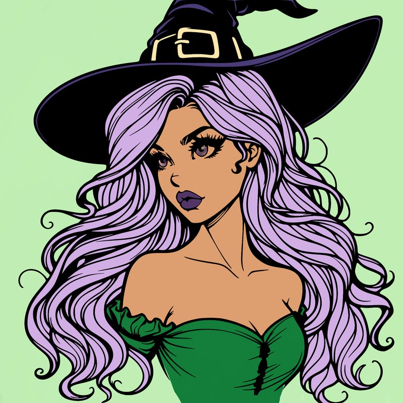 realistic witch