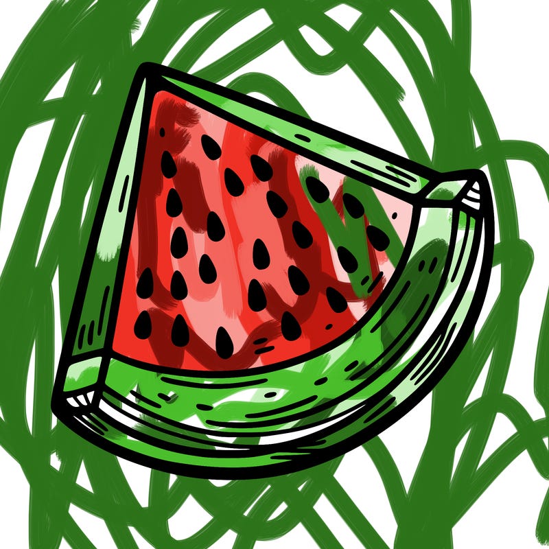 watermelon slice