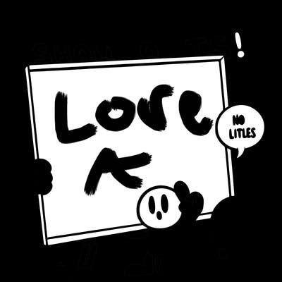 blank canvas that says above it shoutouts