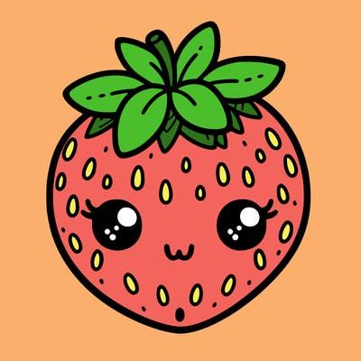 cute strawberry