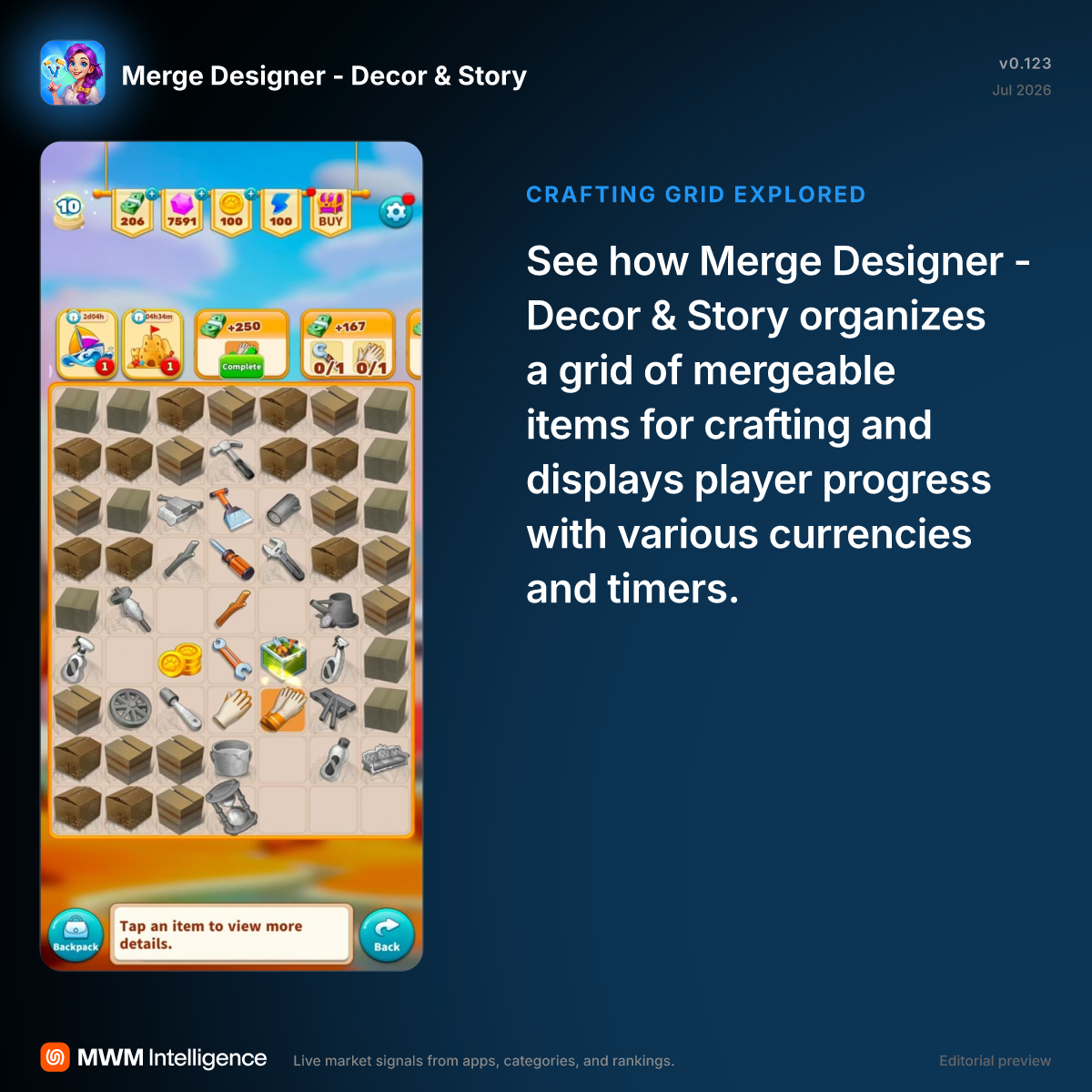 Merge Designer - Decor & Story - Games App | MWM