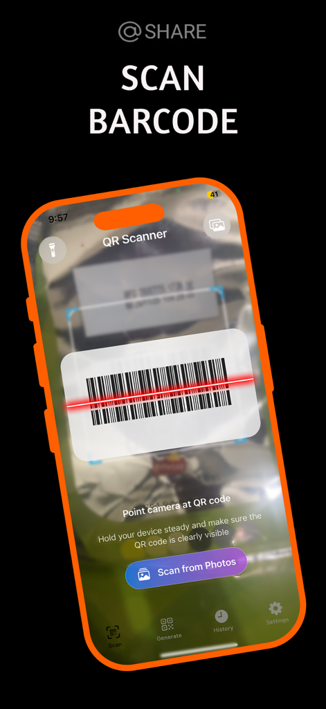 Ai QR Code Scanner for iPhone - Productivity App | MWM