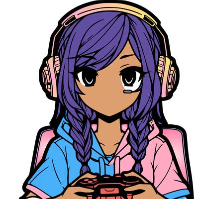 a gamer girl