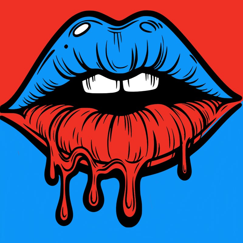 lips that look realistic and drip