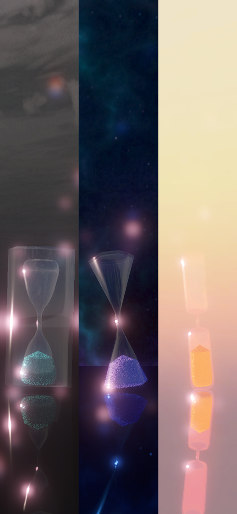 3D Hourglass Timer | Aesthetic 3D Timer for Focus & Zen