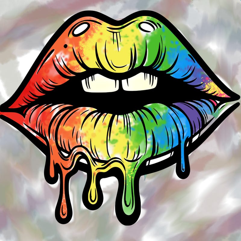 lips that look realistic and drip