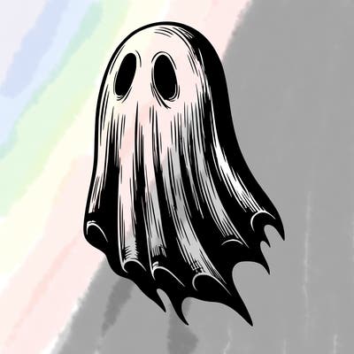 realistic creepy ghost