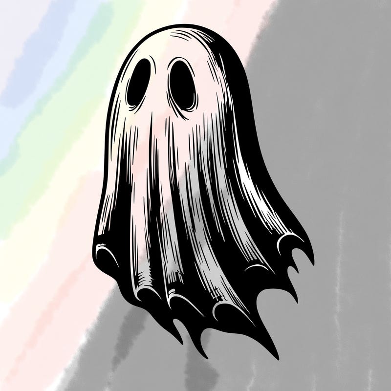 realistic creepy ghost