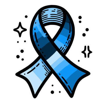 ribbon symbol of national breast cancer awareness month