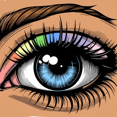 realistic eye