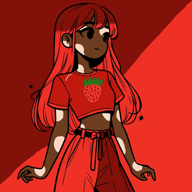 girl in a cute crop top