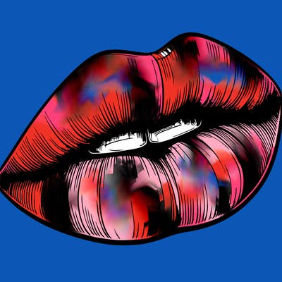 realistic lips
