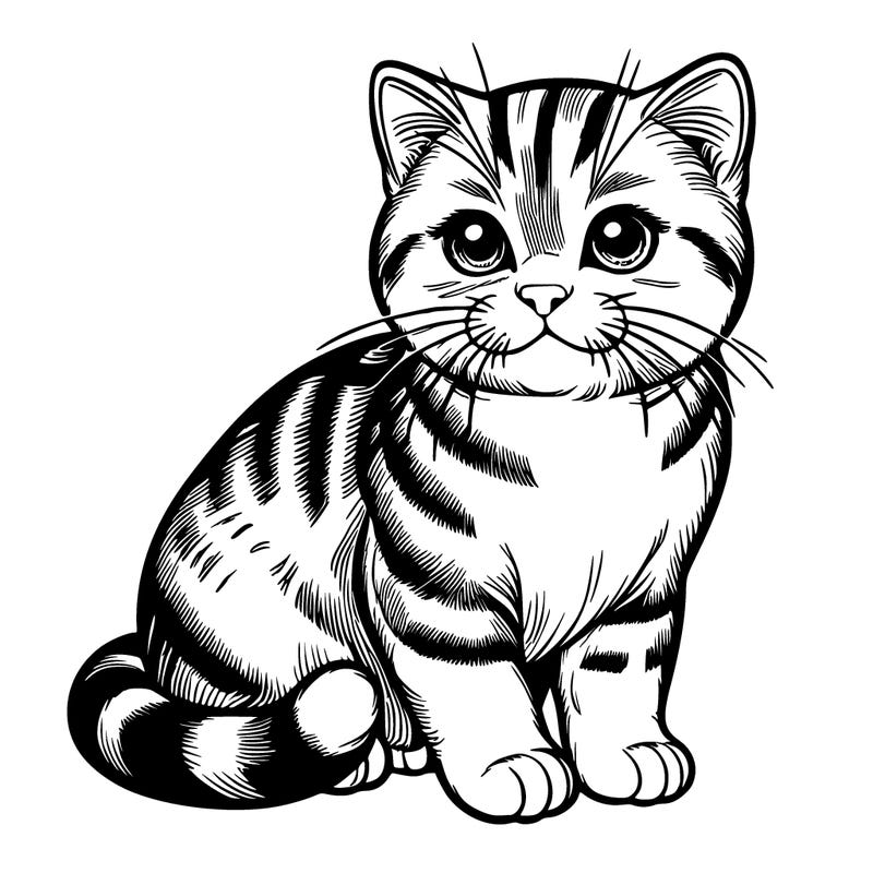 realistic cat