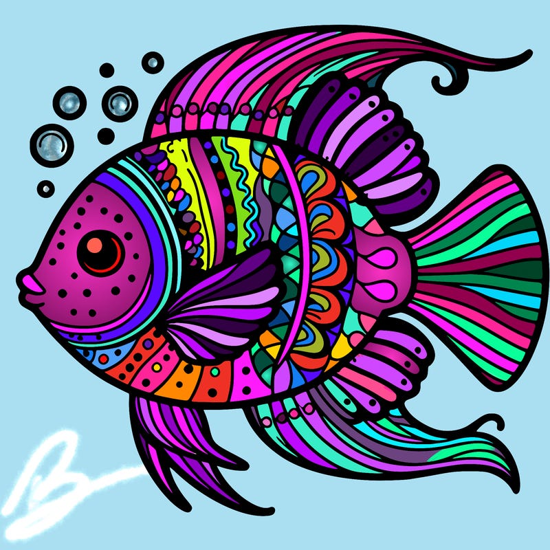 beautiful ocean fish