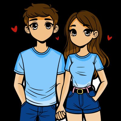 boyfriend and girlfriend