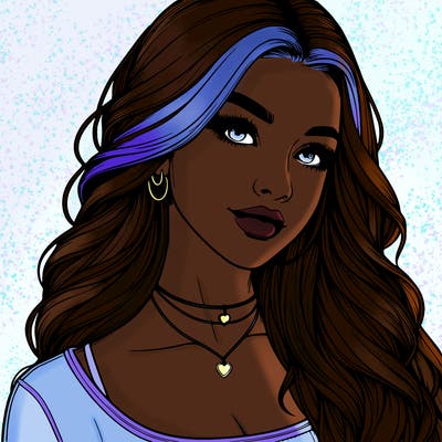 detailed realistic girl