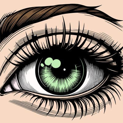realistic eye