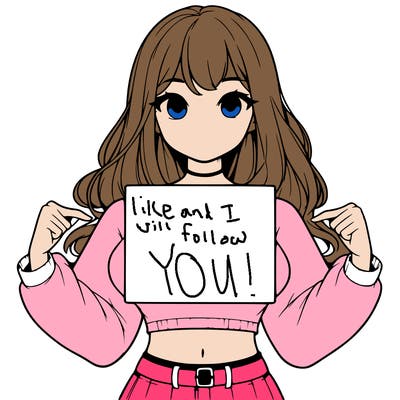 girl holding a blank sign in a long sleeve crop top