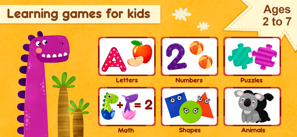 Learning games for Kid&Toddler | Fun Preschool ABCs & 123s