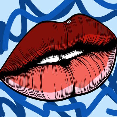 realistic lips