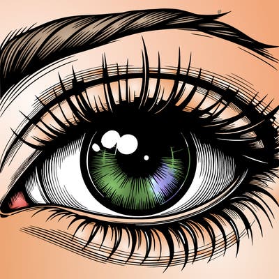 realistic eye