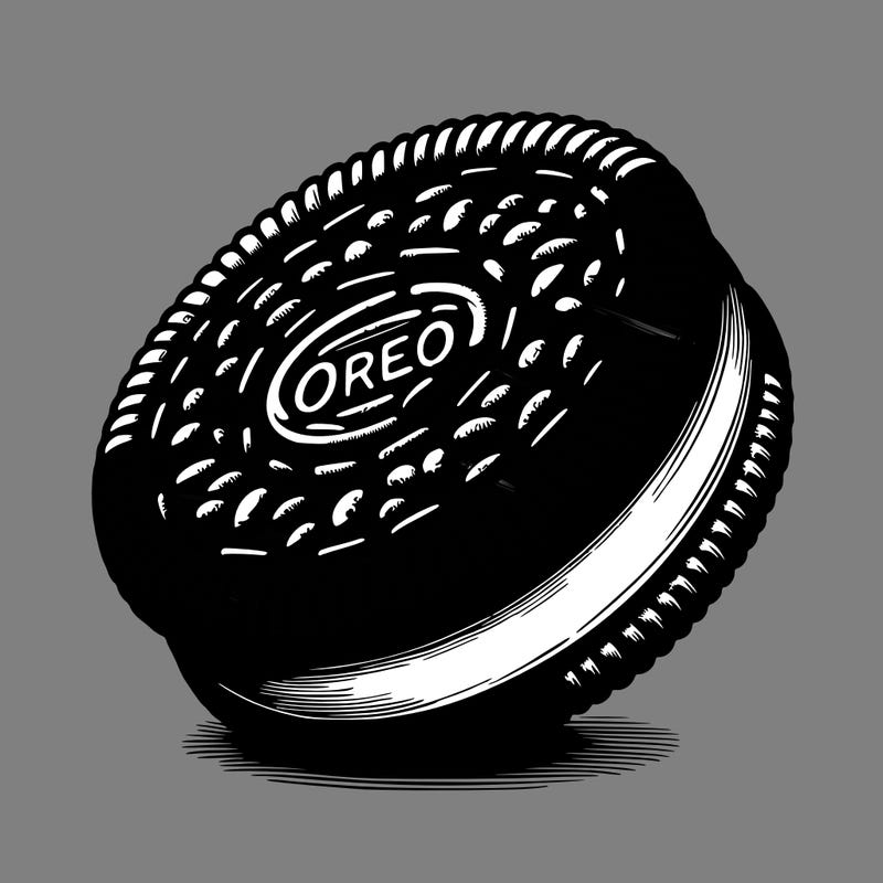 realistic oreo