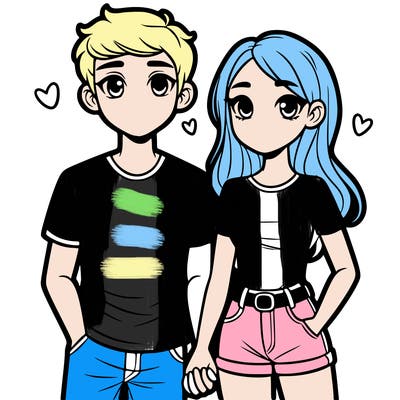 boyfriend and girlfriend