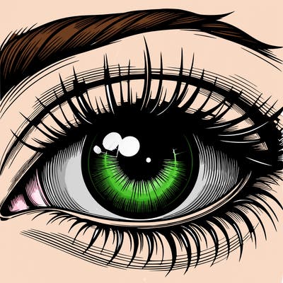 realistic eye
