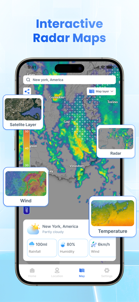 Local Weather Radar & Alert - Weather App | MWM