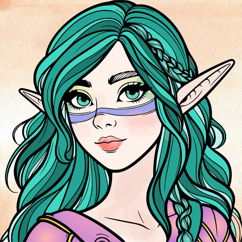 realistic elf girl