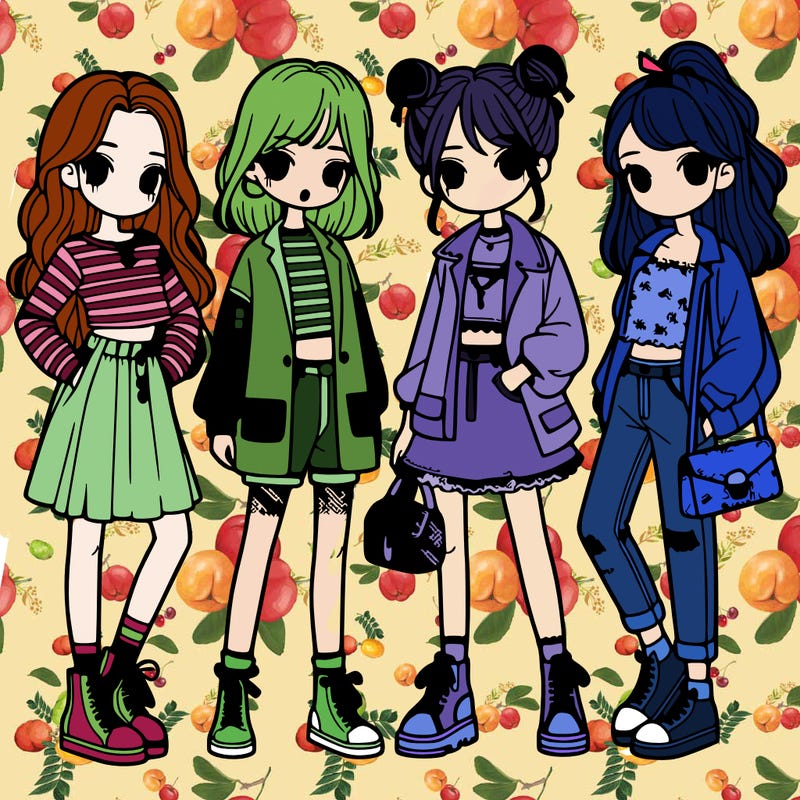 girls with fashion