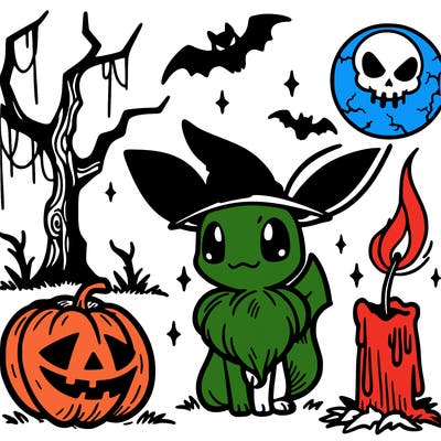 halloween evee
