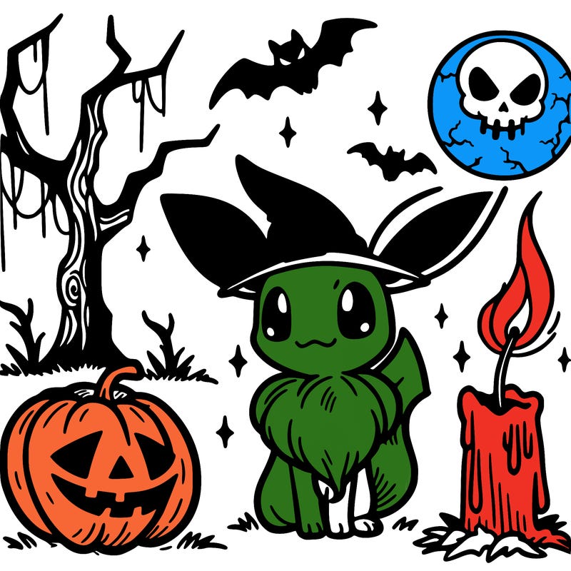 halloween evee