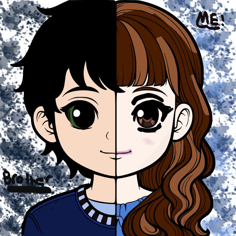 half boy half girl realistic