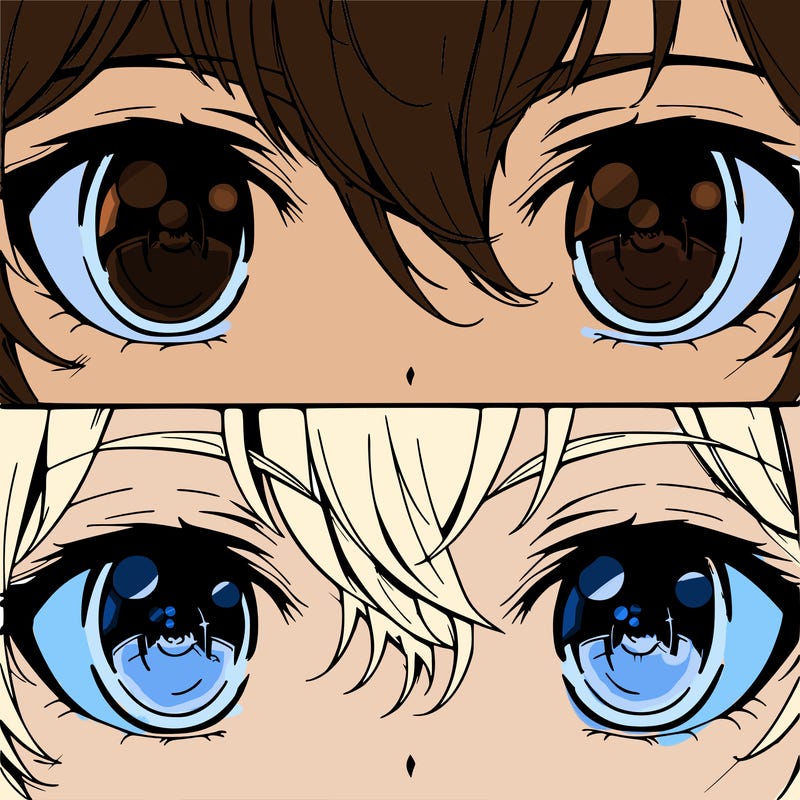 anime eyes